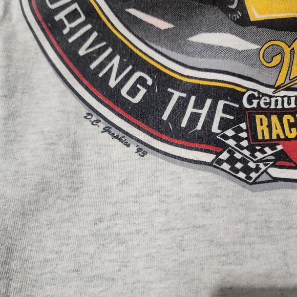 Vintage 1993 Rusty Wallace Miller Genuine Draft NASCAR Tee USA Made (XL) - Picture 4 of 6